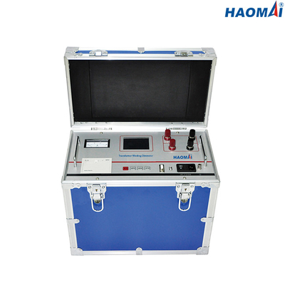 100A ISO9001 ชุดทดสอบหม้อแปลงไฟฟ้ากำลัง DC Winding Resistance