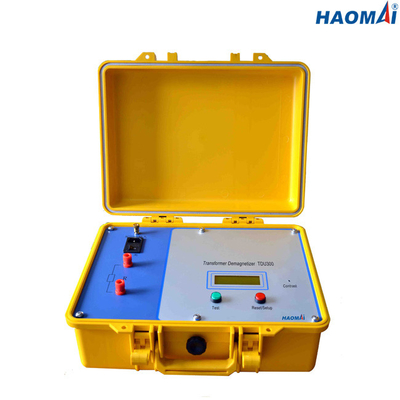 HAOMAI ชุดทดสอบหม้อแปลงไฟฟ้าแบบพกพาน้ำหนักเบา 10A Demagnetizer