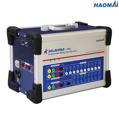 32.63lb ระบบทดสอบรีเลย์หกเฟส 50/60Hz แบบพกพาอัจฉริยะ
