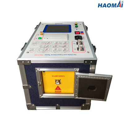 12kV IEC60247 ชุดทดสอบหม้อแปลงไฟฟ้ากำลังฉนวน Ultraportable Insulation Factor
