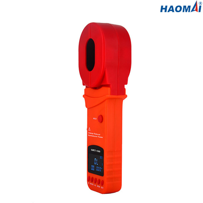 เครื่องทดสอบความต้านทานกราวด์ 40A AC, แคลมป์วัดความต้านทานโลกป้องกันการรบกวน