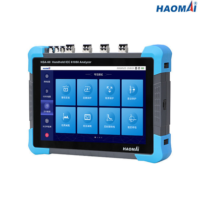 รีเลย์มือถือ IEC 61850 ระบบทดสอบน้ำหนักเบาพิเศษ