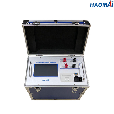 20A IEC61326 เครื่องทดสอบฉนวน DC, เครื่องวัดความต้านทานขดลวด 13 กก.
