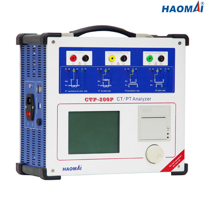 การทดสอบเครื่องวิเคราะห์ CT แบบพกพา 1 เฟส, เครื่องทดสอบหม้อแปลงกระแส 19.84 ปอนด์