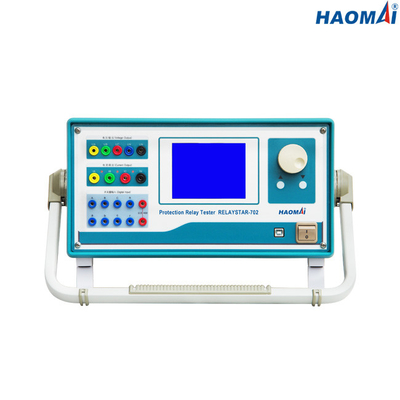 HAOMAI ชุดทดสอบระบบรีเลย์สามเฟส 3x40A พร้อมจอ LCD
