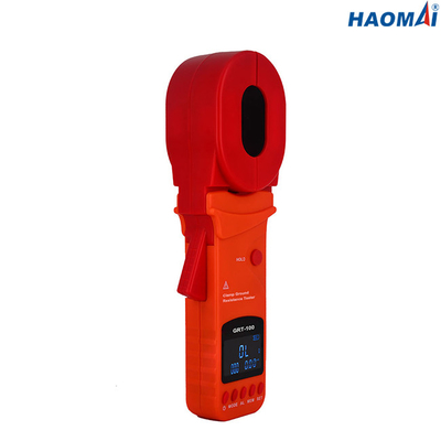 1200 Ohm Earth Clamp On Ground Resistance Tester อินเทอร์เฟซ USB 2 ครั้ง / S